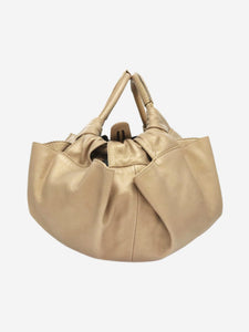Loewe Gold Nappa Aire Anagram bag