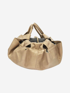 Loewe Gold Nappa Aire Anagram bag