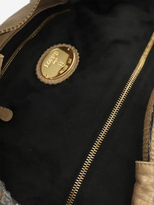 Loewe Gold Nappa Aire Anagram bag