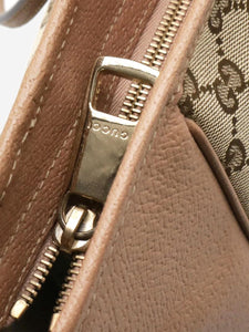 Gucci Beige GG canvas tote bag