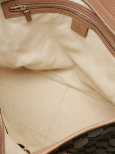 Gucci Beige GG canvas tote bag