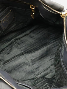 Prada Green nylon ruched shoulder bag