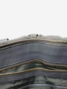 Prada Green nylon ruched shoulder bag