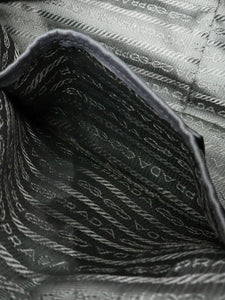 Prada Green nylon ruched shoulder bag