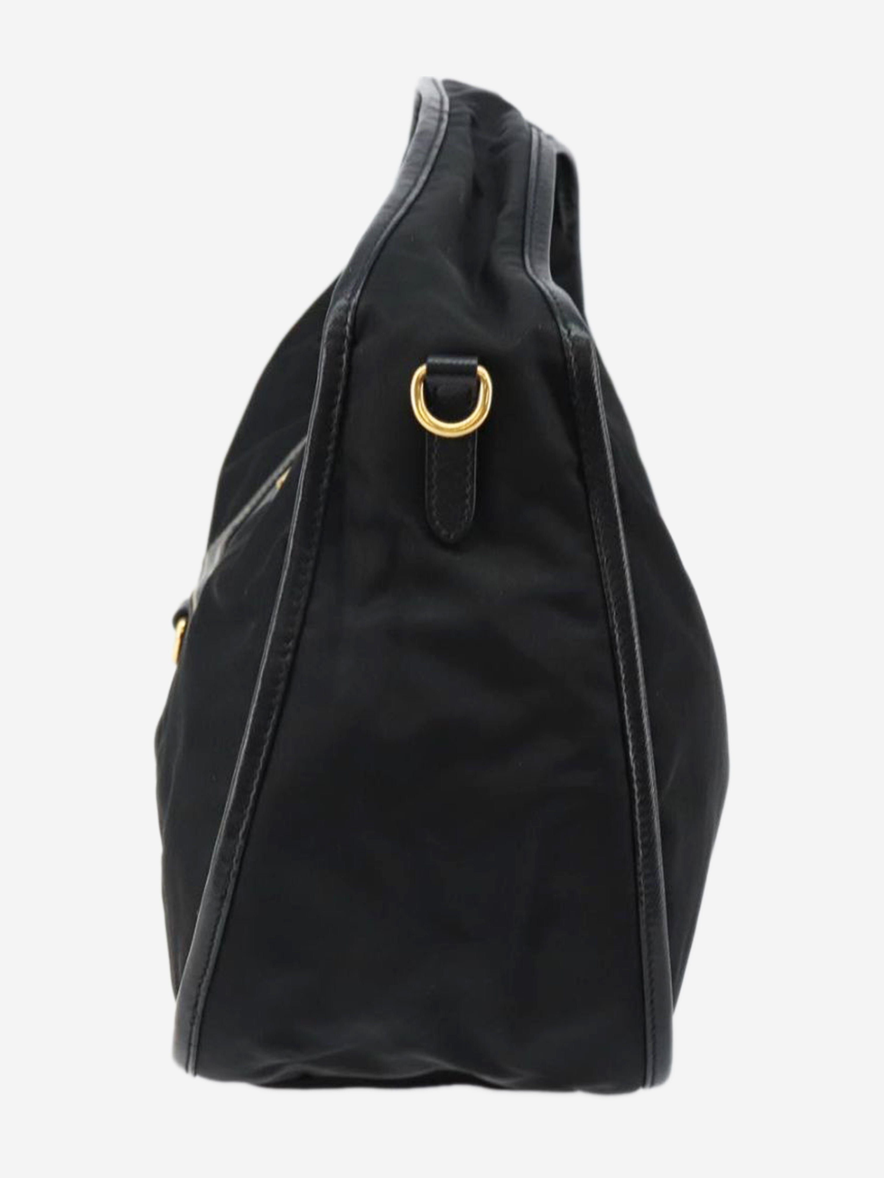 Black nylon shoulder bag Shoulder bags Prada 