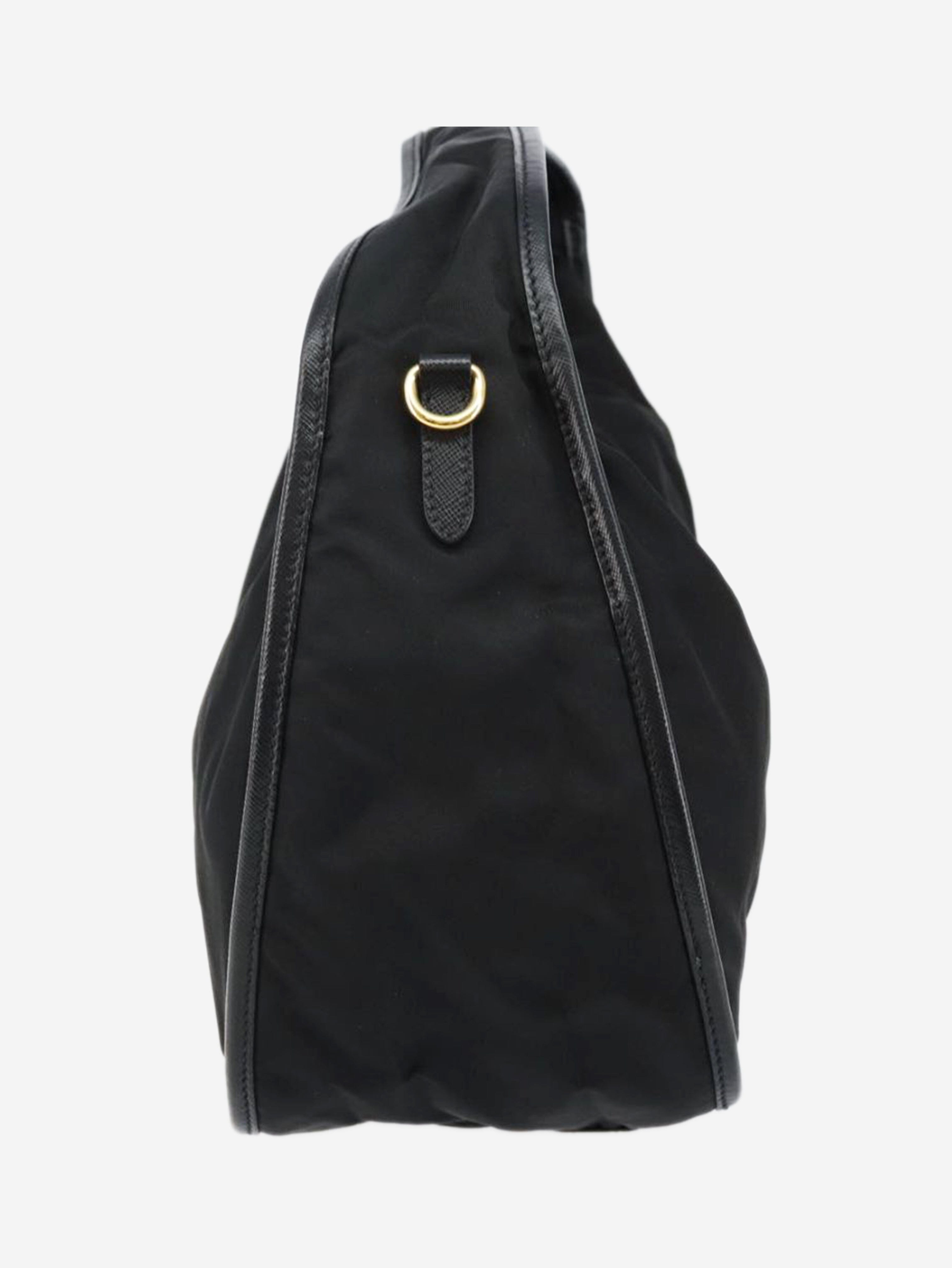 Black nylon shoulder bag Shoulder bags Prada 