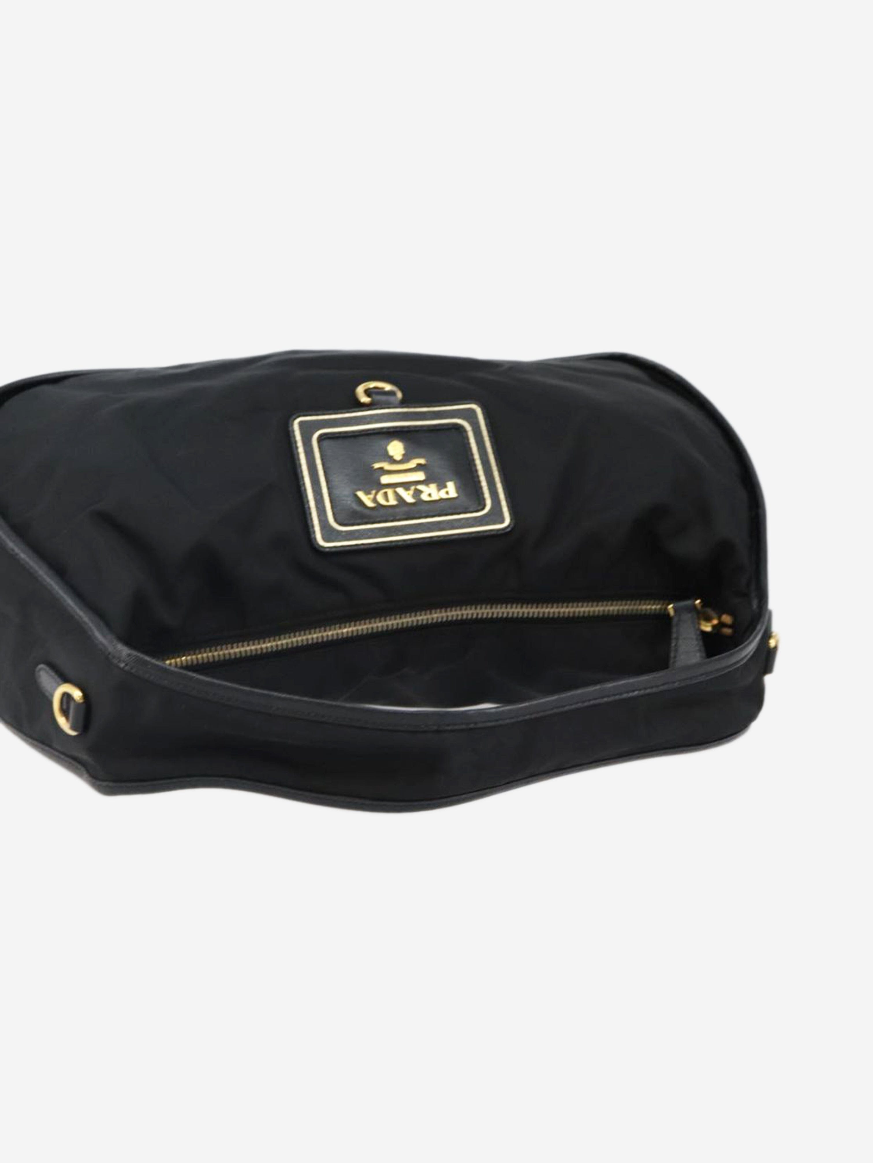 Black nylon shoulder bag Shoulder bags Prada 