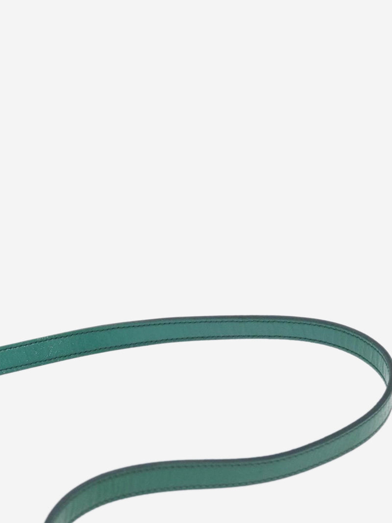 Green patent Saffiano leather shoulder bag Shoulder bags Prada 