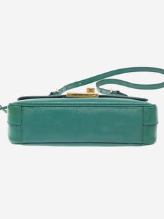 Green patent Saffiano leather shoulder bag Shoulder bags Prada 