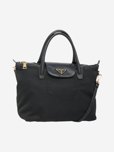 Black nylon 2way tote bag Shoulder bags Prada 