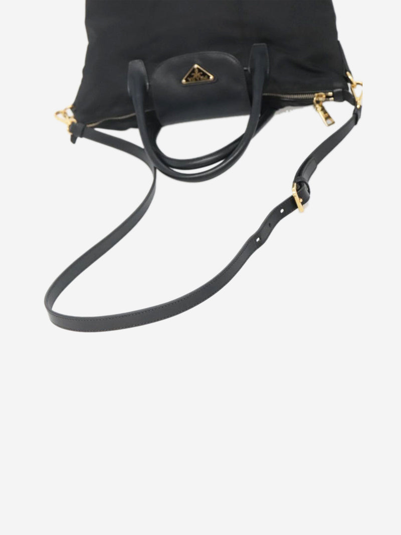 Black nylon 2way tote bag Shoulder bags Prada 