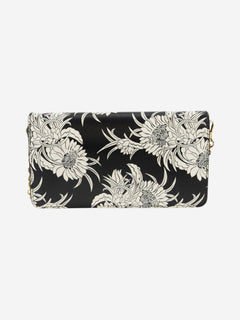 Multicolour Saffiano leather printed chain wallet Wallets, Purses & Small Leather Goods Prada 