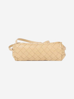 Blush Intrecciato leather flap bag Cross-body Bags Bottega Veneta 