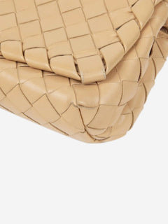 Blush Intrecciato leather flap bag Cross-body Bags Bottega Veneta 