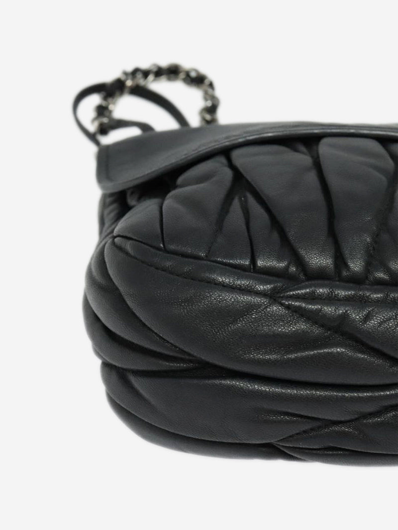 Black Matelasse leather chain bag Shoulder bags Miu Miu 