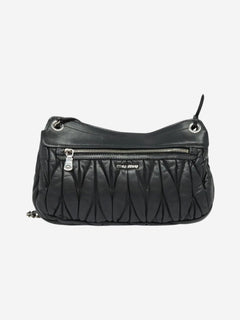 Black Matelasse leather chain bag Shoulder bags Miu Miu 