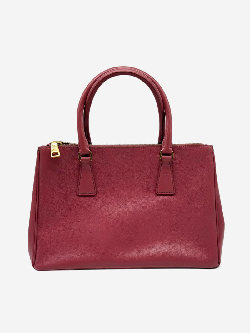 Pink small Saffiano leather Galleria 2way bag Shoulder bags Prada 
