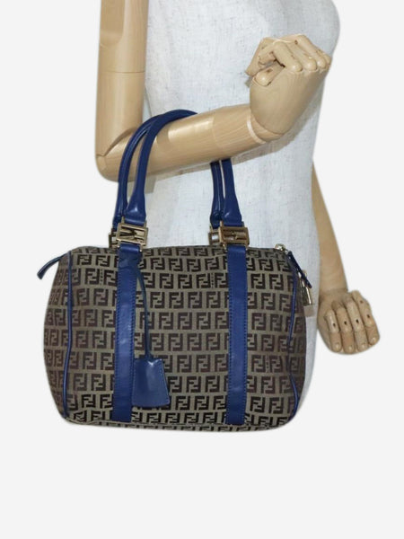 Brown Zucchino canvas Boston bag alternate image