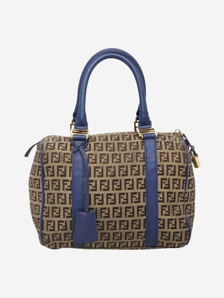 Brown Zucchino canvas Boston bag product image