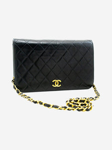 Chanel Black vintage 2000-2002 full-flap chain shoulder bag