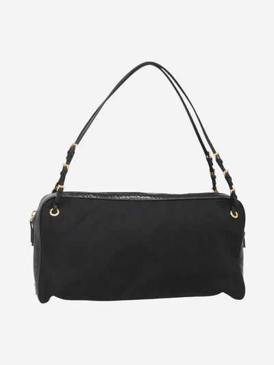 Black nylon top handle bag Top Handle Bags Prada 