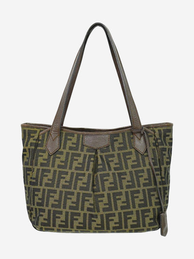 Brown Zucca canvas tote bag Tote Bags Fendi 