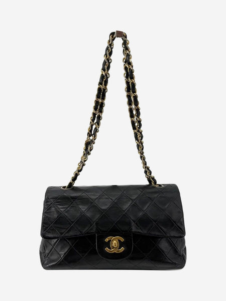 Black vintage 1991 lambskin Classic Double Flap bag alternate image