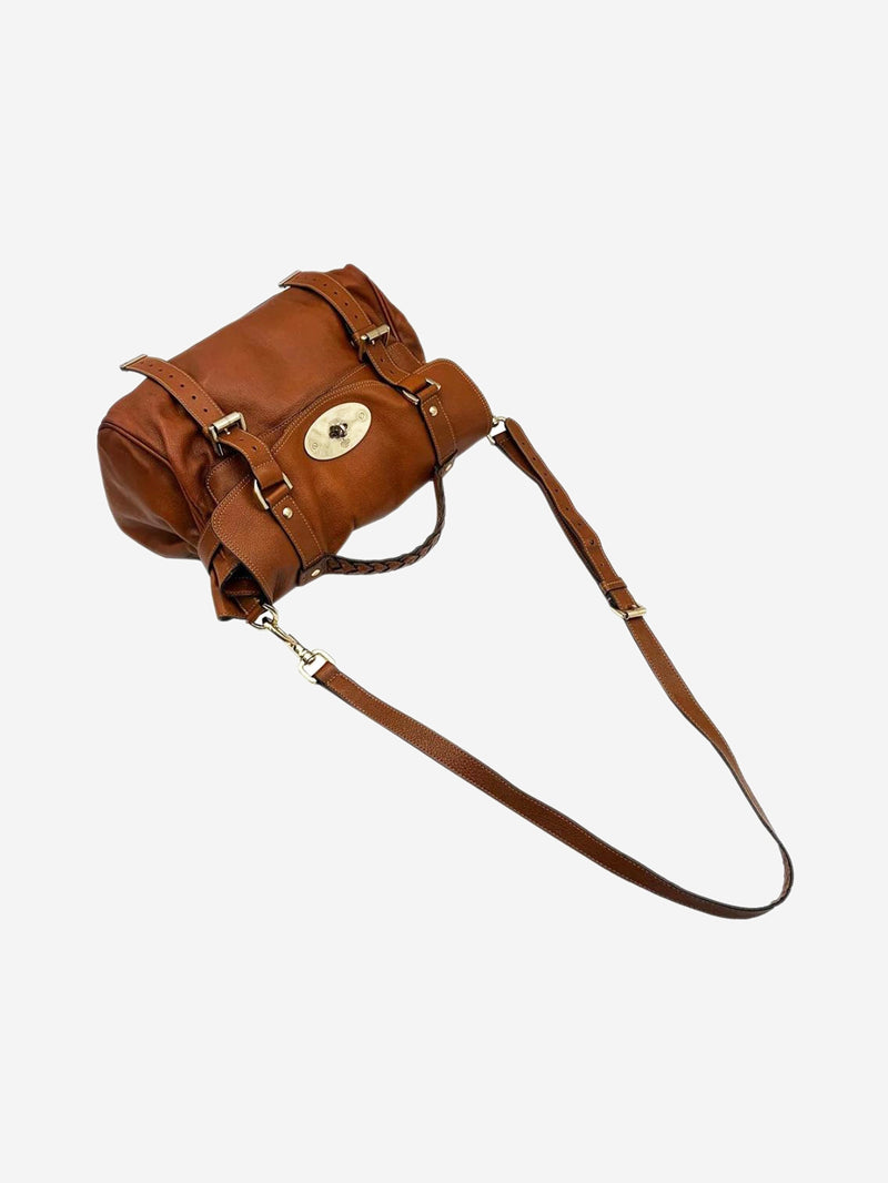 Brown Alexa leather 2way satchel bag Shoulder bags Mulberry 