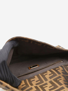 Brown Zucca Baguette bag Shoulder bags Fendi 