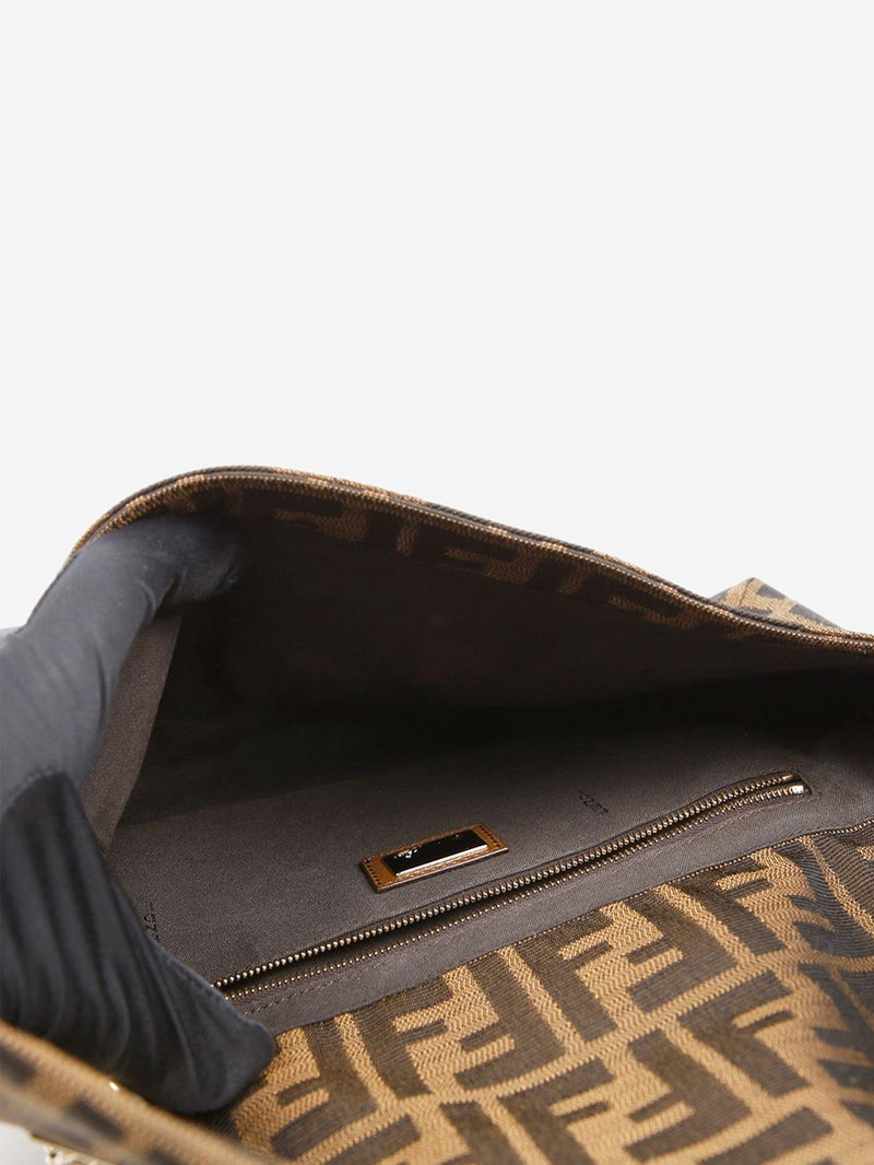 Brown Zucca Baguette bag Shoulder bags Fendi 