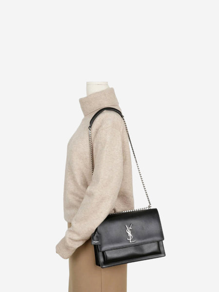 Black leather Sunset bag alternate image