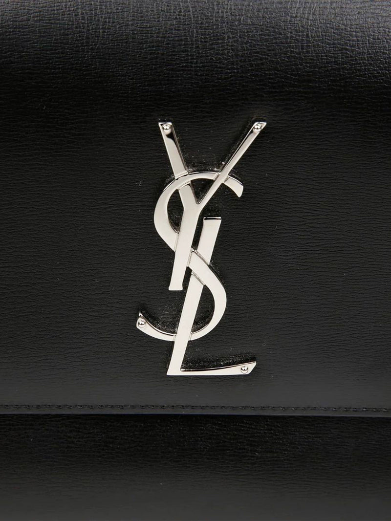 Black leather Sunset bag Cross-body bags Saint Laurent 