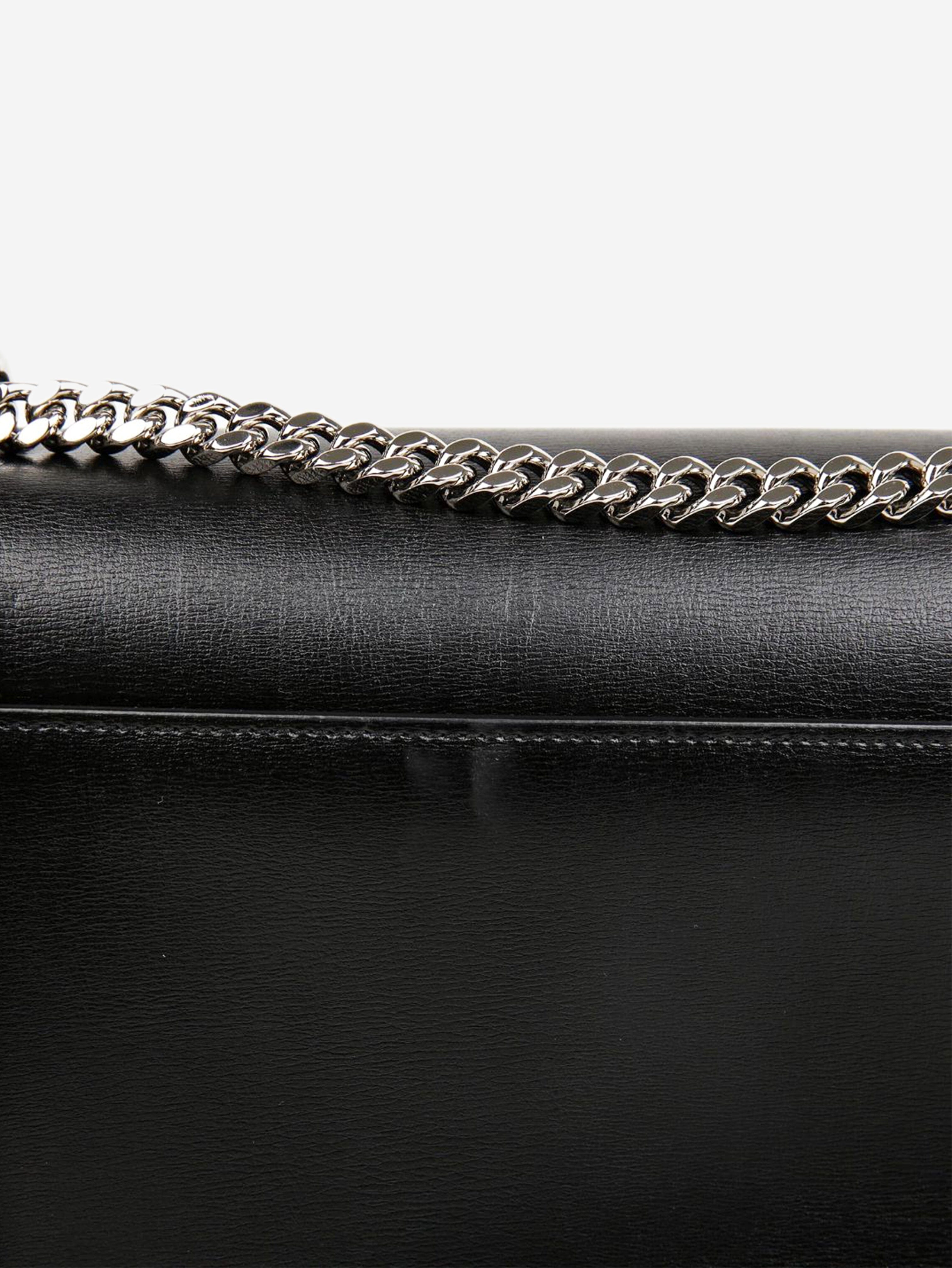 Black leather Sunset bag Cross-body bags Saint Laurent 