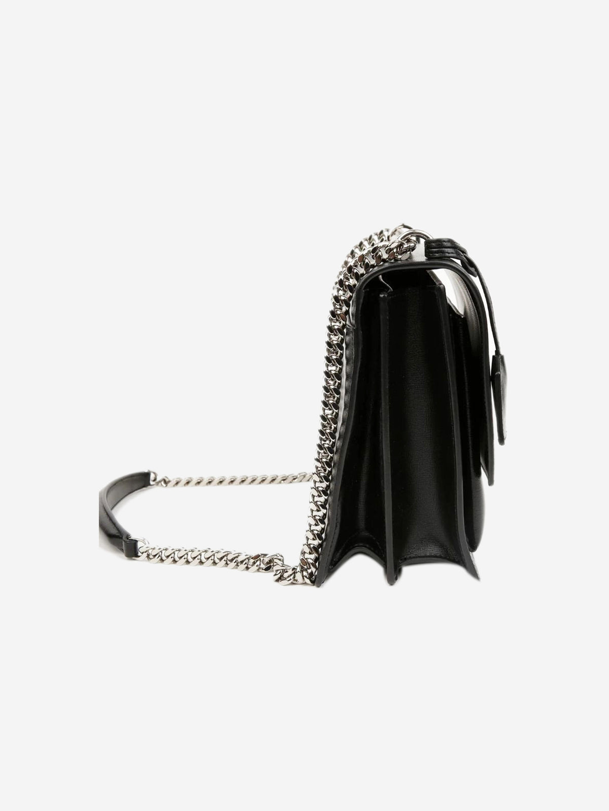 Black leather Sunset bag Cross-body bags Saint Laurent 
