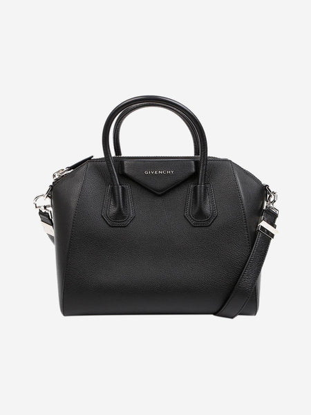 Black small Antigona leather 2way bag product image