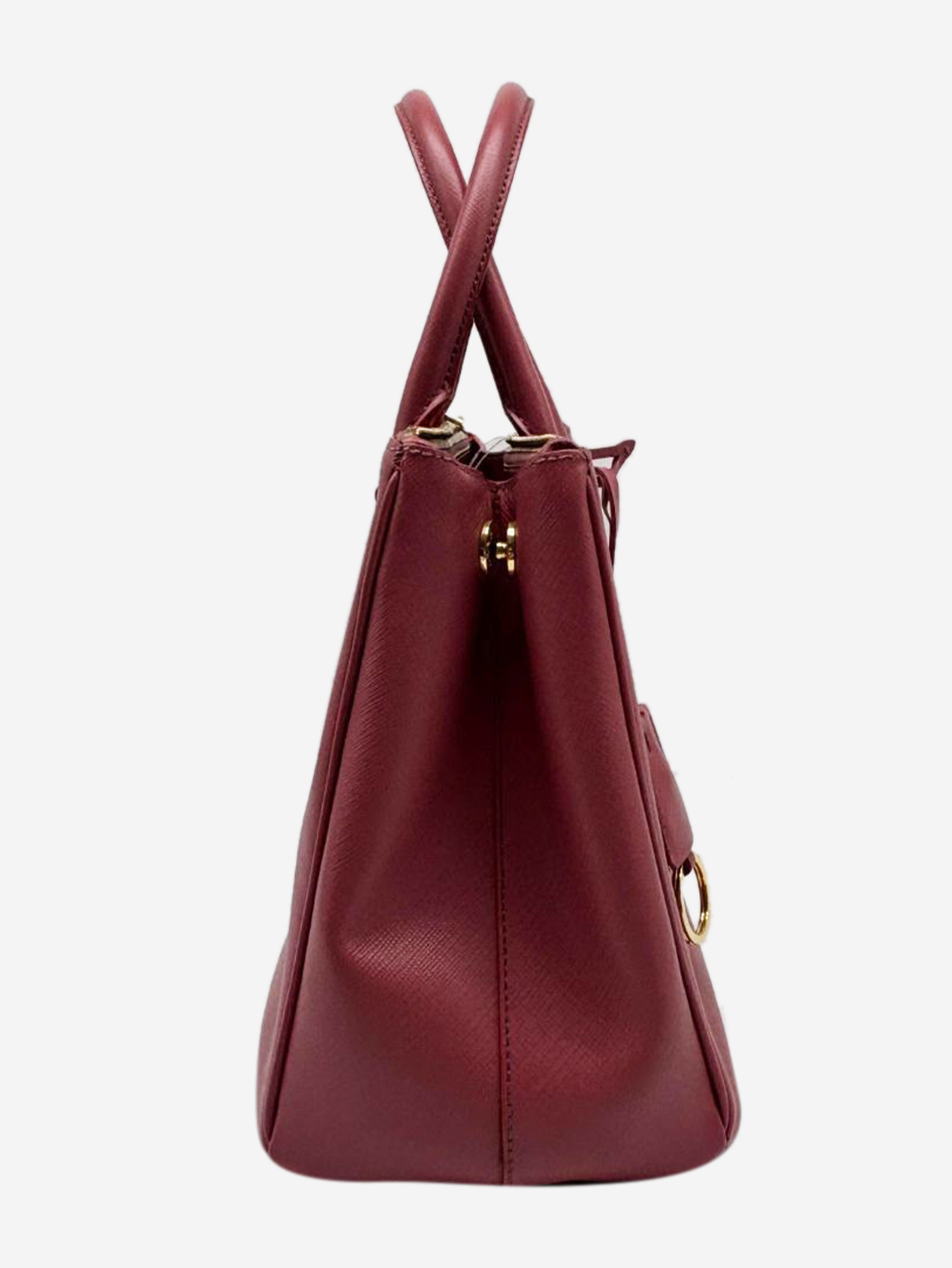 Pink small Saffiano leather Galleria 2way bag Shoulder bags Prada 