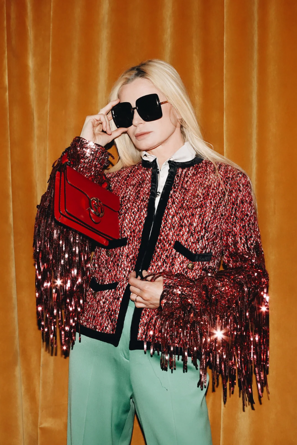 Casey espadrille with 2025 painted floral bow print