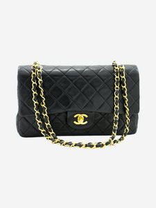 Chanel Black 1989 medium Classic Double Flap bag