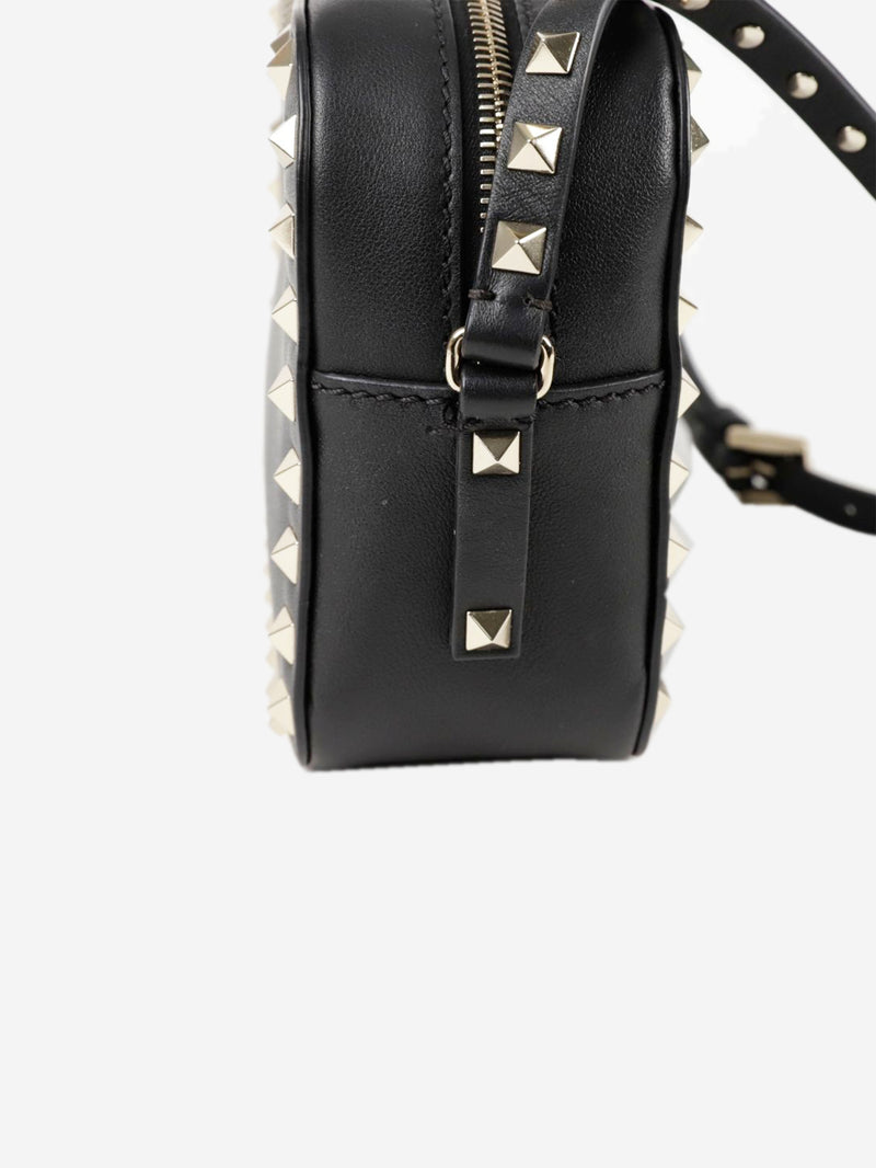 Black Rockstud Camera bag