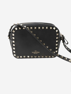 Black Rockstud Camera bag