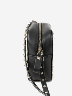 Black Rockstud Camera bag