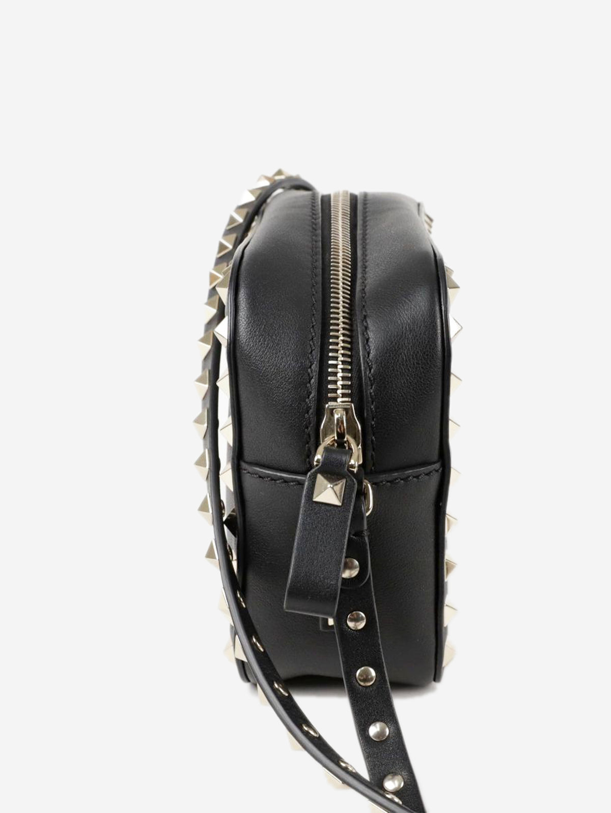 Black Rockstud Camera bag