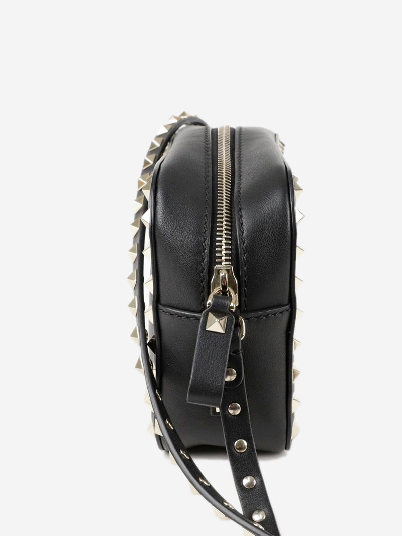 Black Rockstud Camera bag