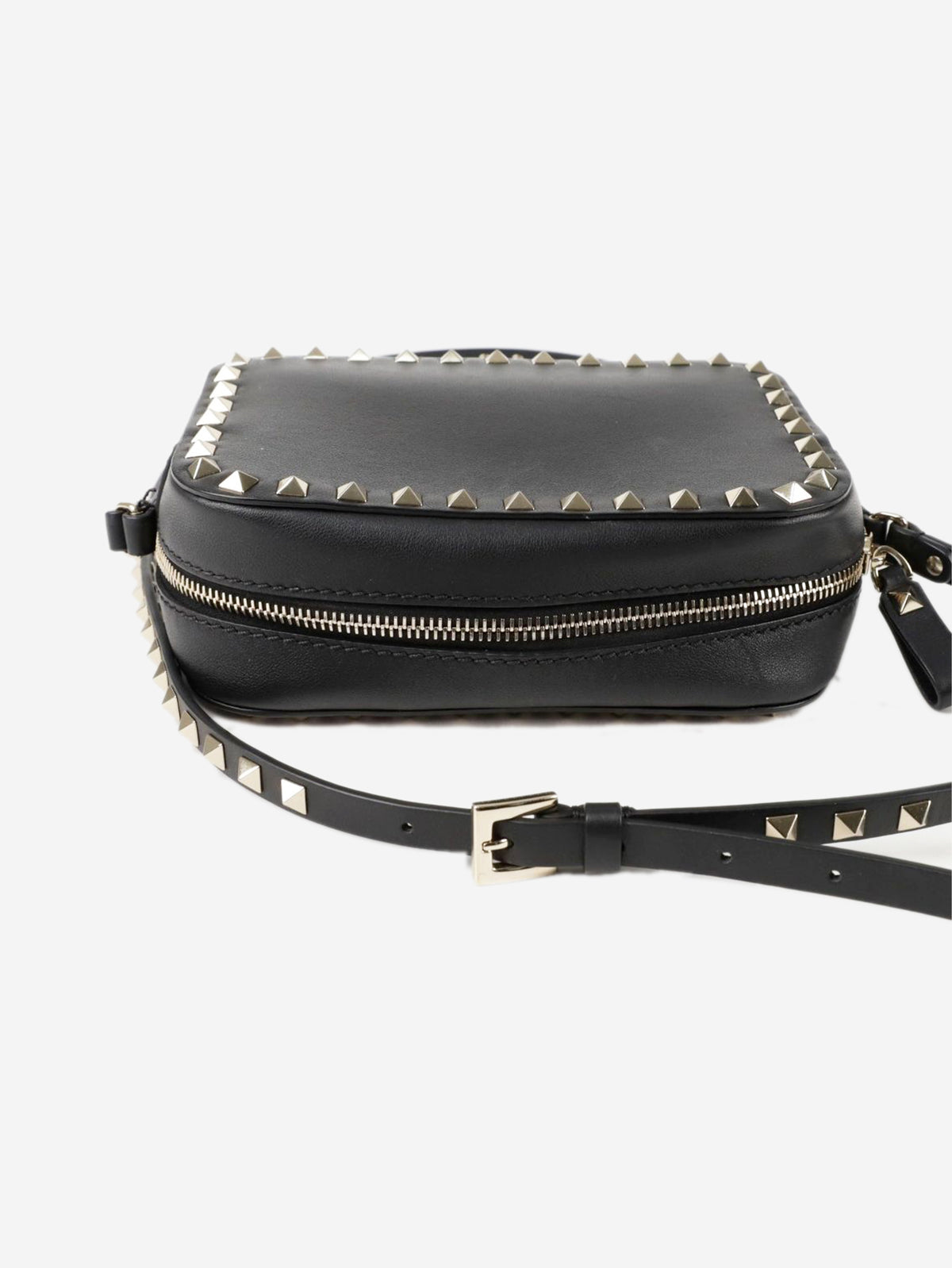 Black Rockstud Camera bag