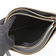 Black Trio large shoulder bag
