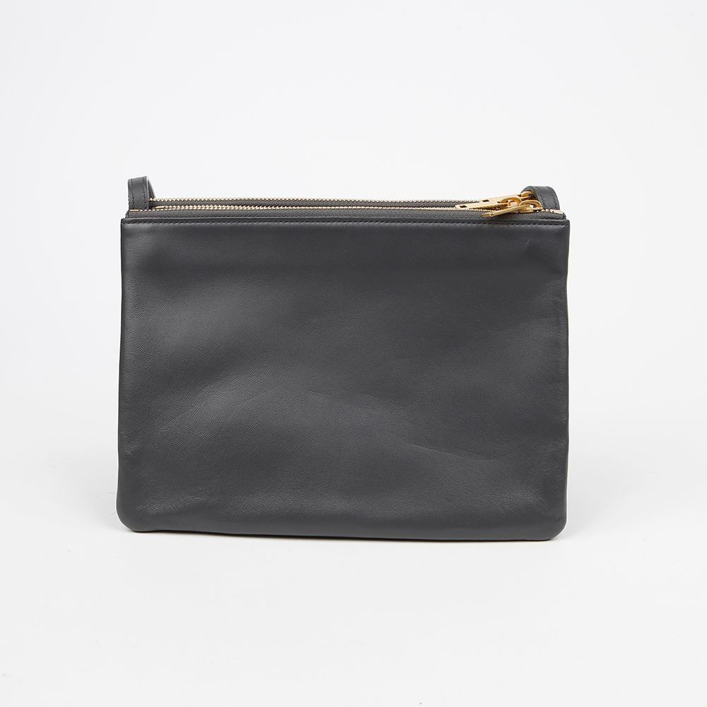 Black Trio large shoulder bag