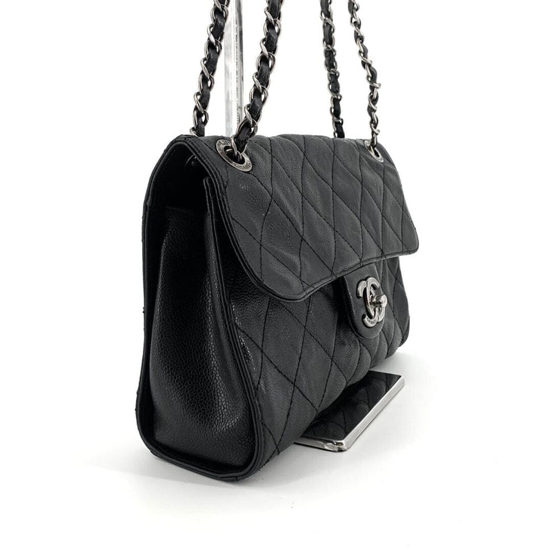 Black 2013 caviar-quilted CC Crave shoulder bag Shoulder bags Chanel 
