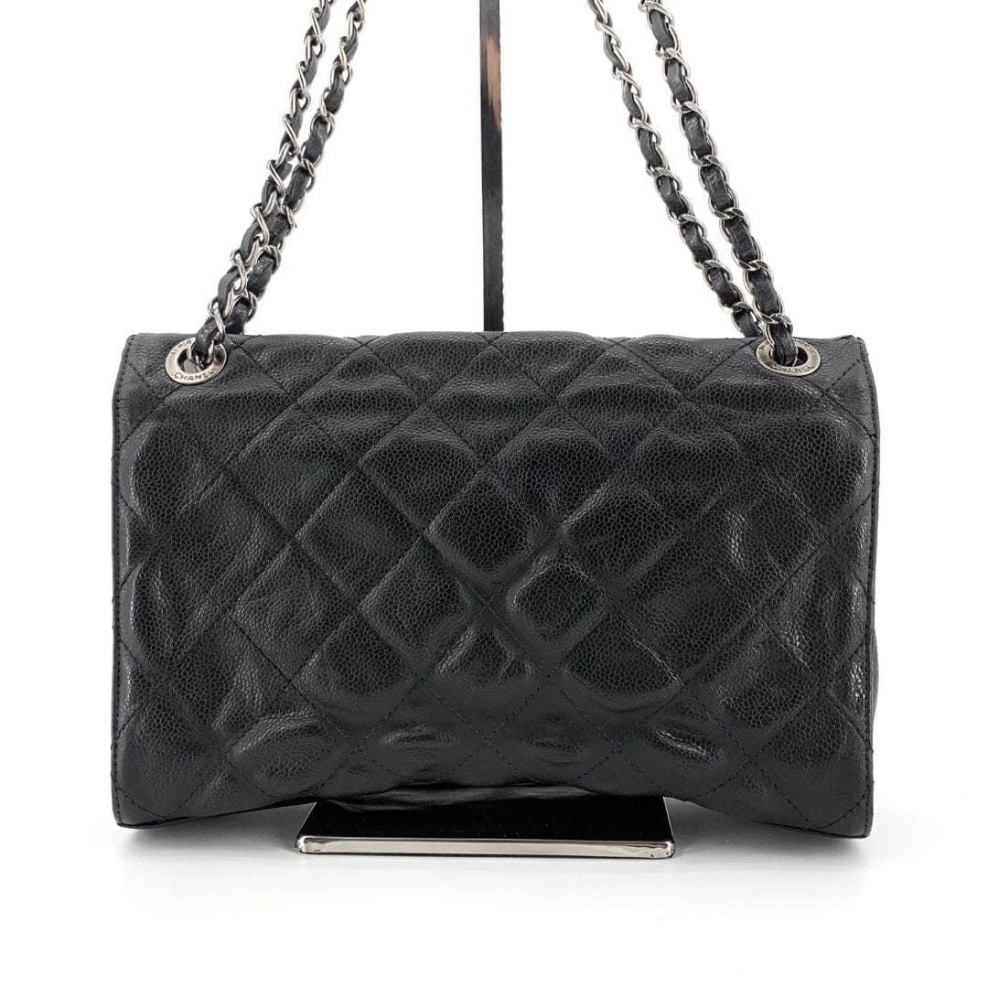 Black 2013 caviar-quilted CC Crave shoulder bag Shoulder bags Chanel 