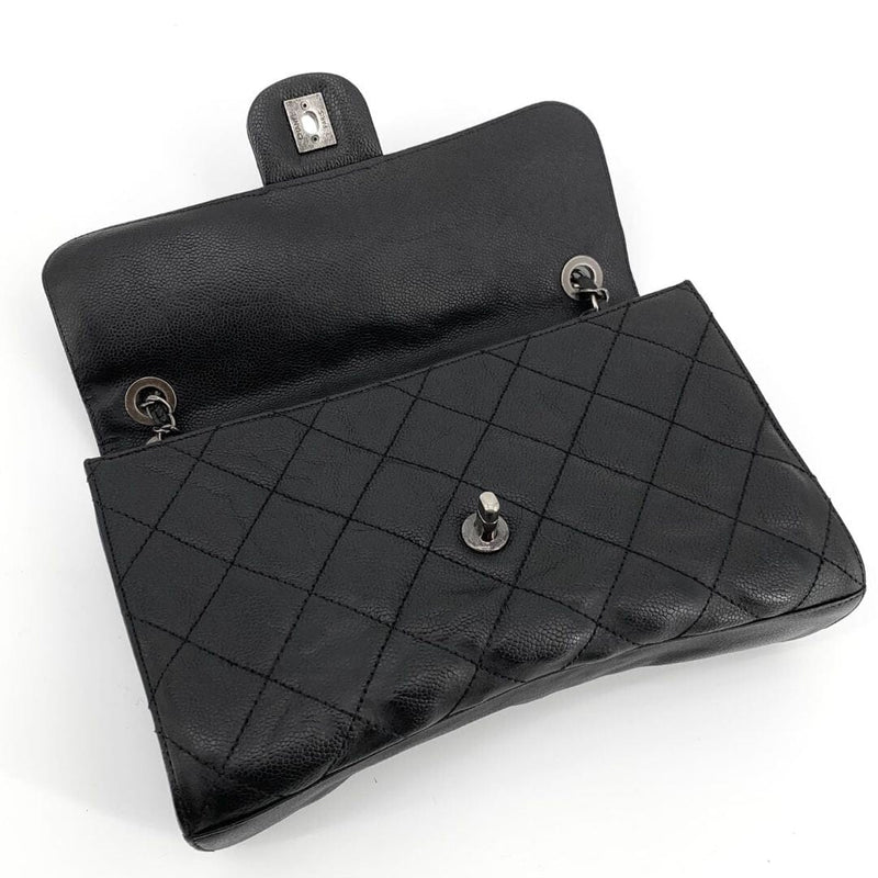 Black 2013 caviar-quilted CC Crave shoulder bag Shoulder bags Chanel 