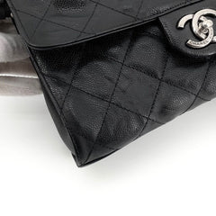 Black 2013 caviar-quilted CC Crave shoulder bag Shoulder bags Chanel 